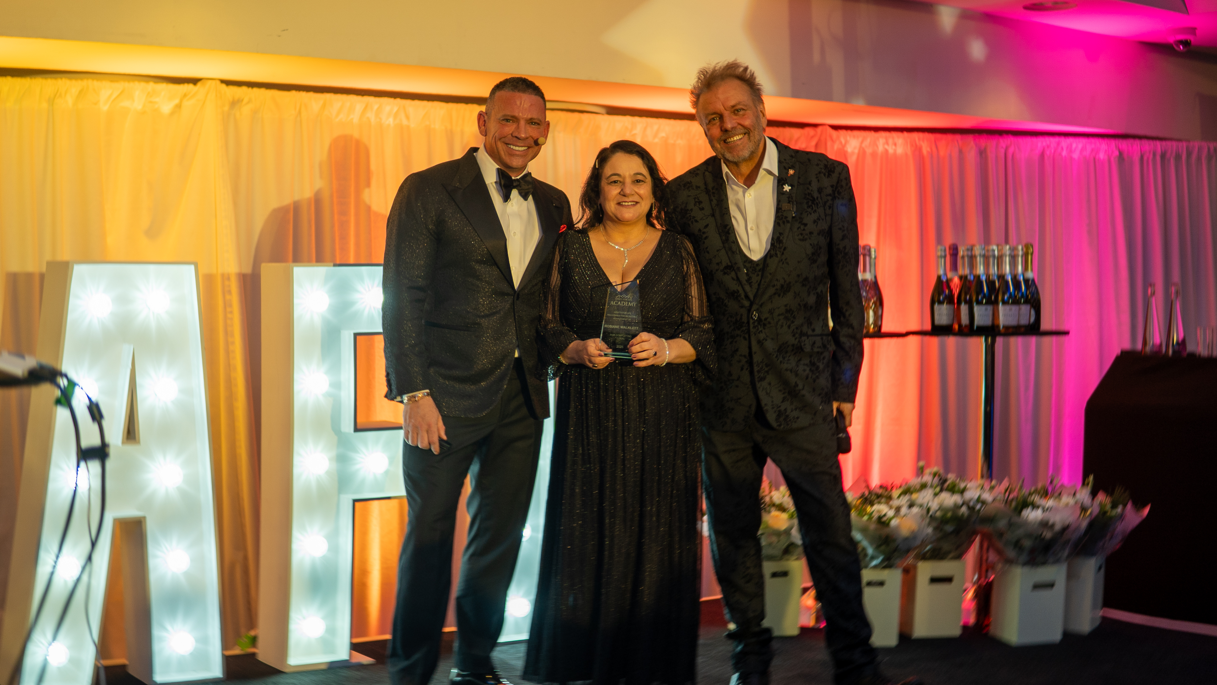 Liam Ryan, Rosiane Walklett, Martin Roberts